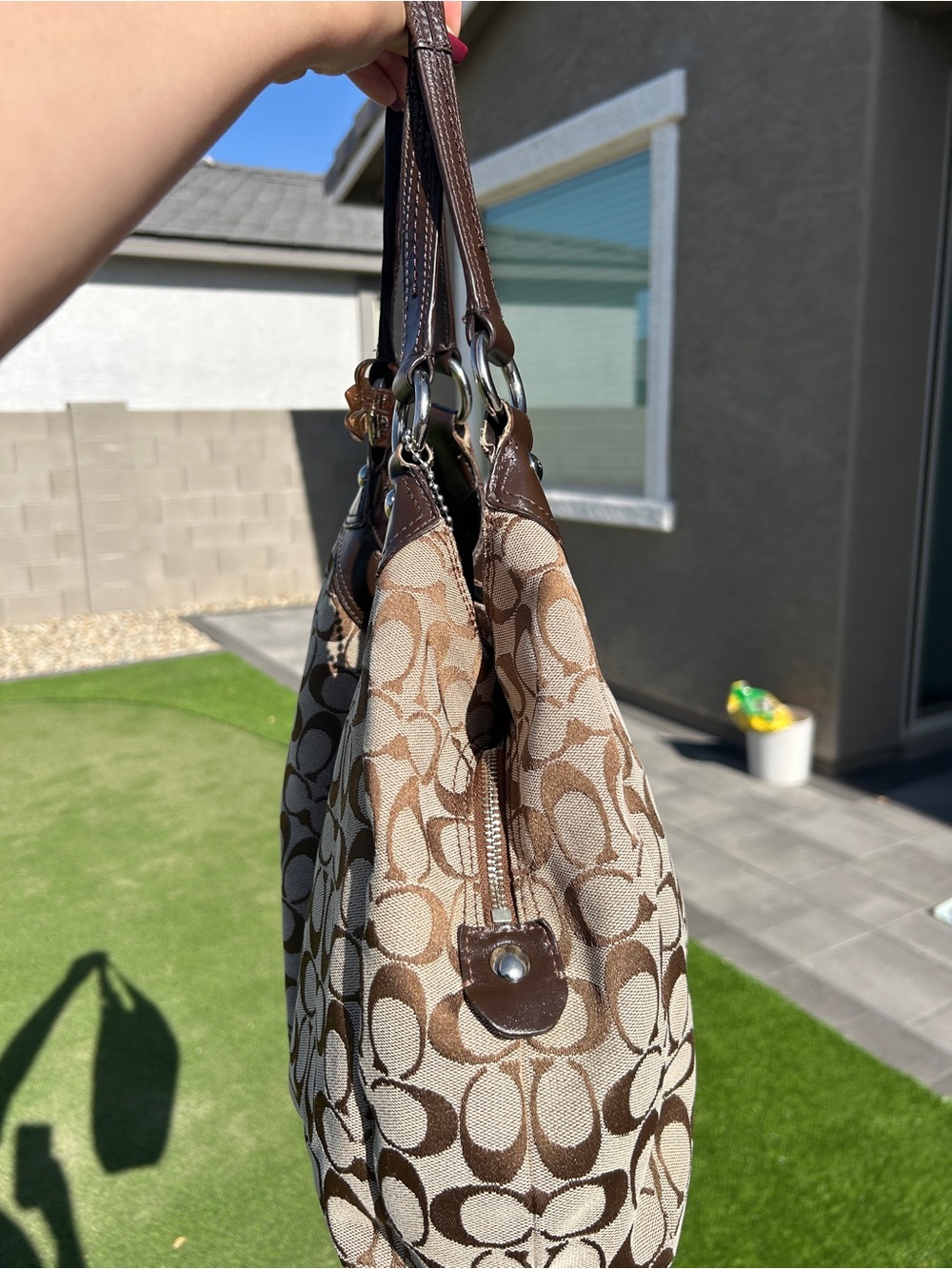 Coach Soho Signature Large Hobo Bag - Picture 3 of 5